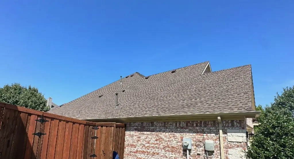 Completed roof replacement project in Dillon